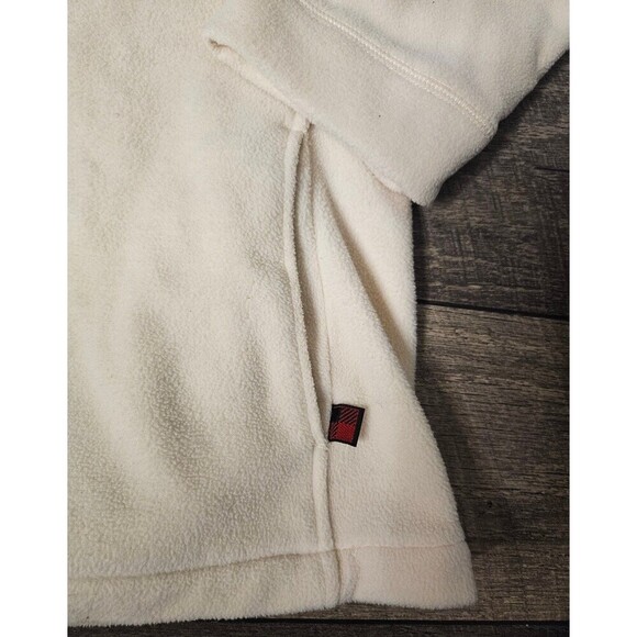 Woolrich Fleece Half Zip Pullover Sweatshirt Size L - Picture 3 of 5